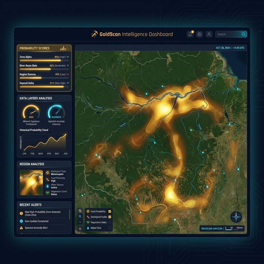 GoldScan Intelligence Dashboard Demo